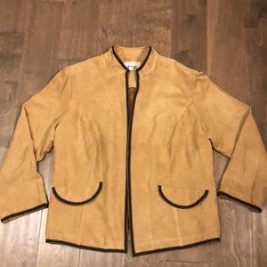 D. J. Summers faux suede jacket